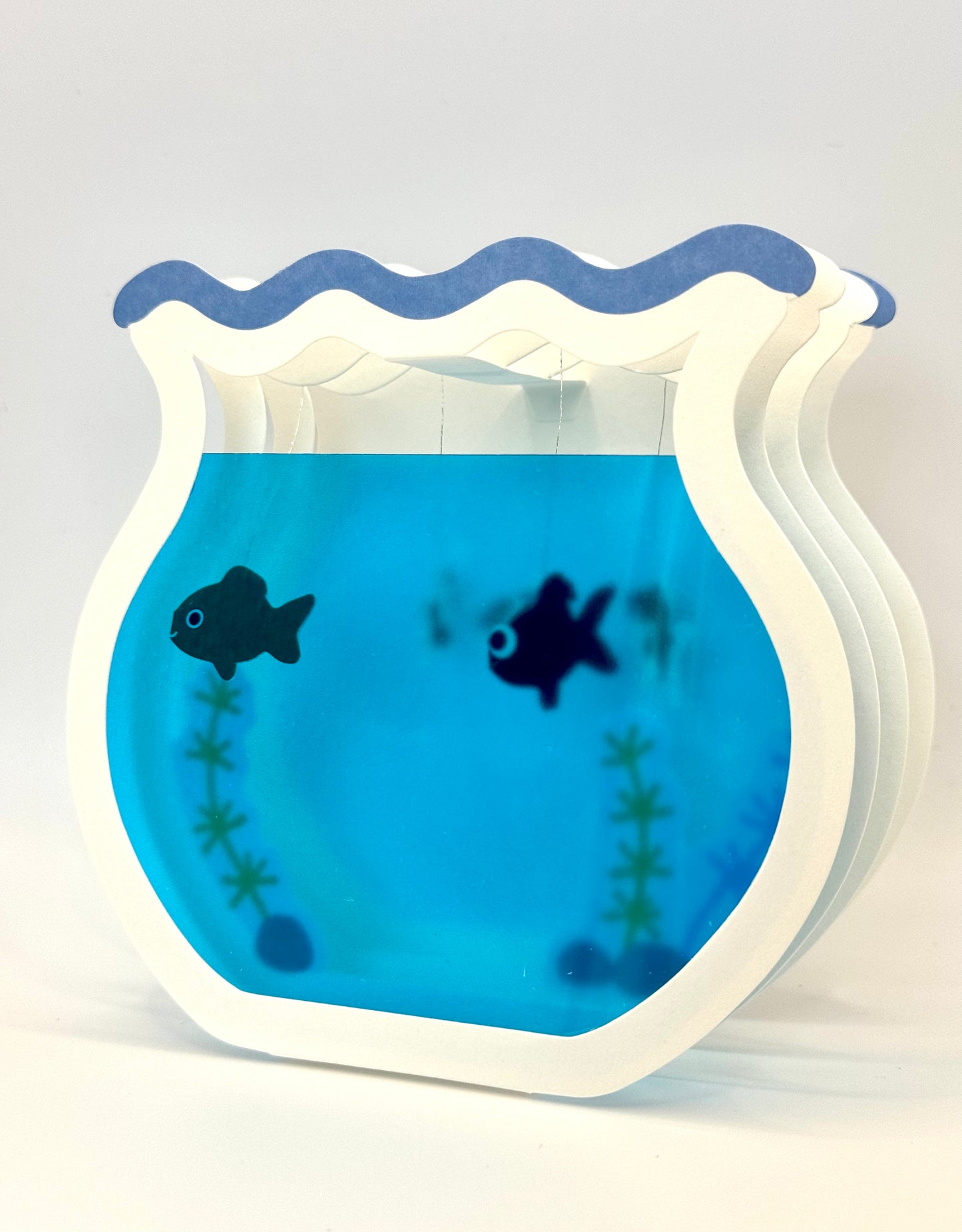 Fish Tank, a Underwater World 3D Pop Up Card