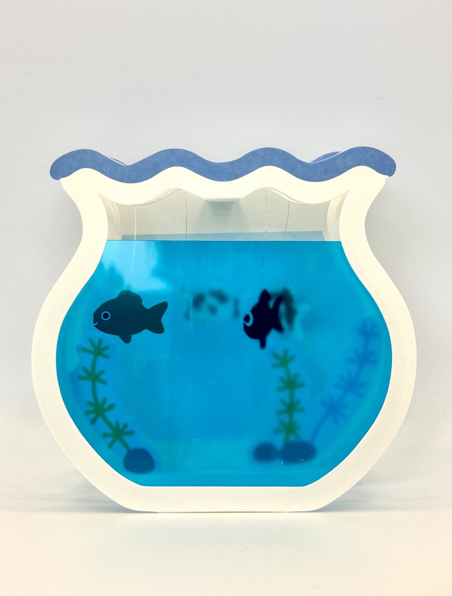 Fish Tank, a Underwater World 3D Pop Up Card