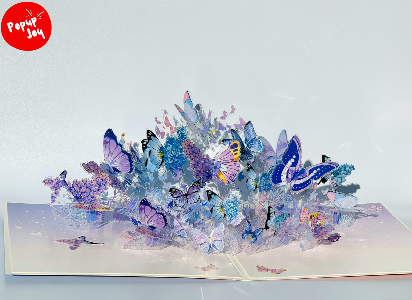Crystal Butterfly 3D Pop Up Card