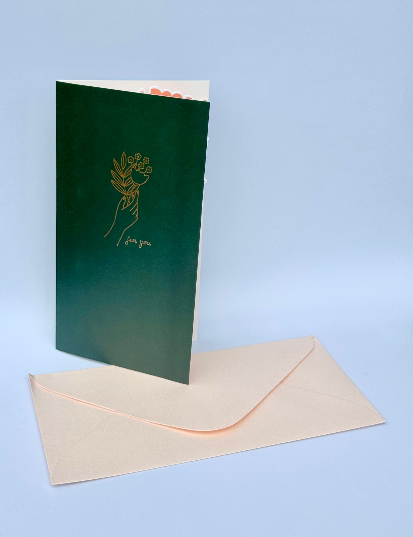 Colourful Flowers 3D Pop Up Card