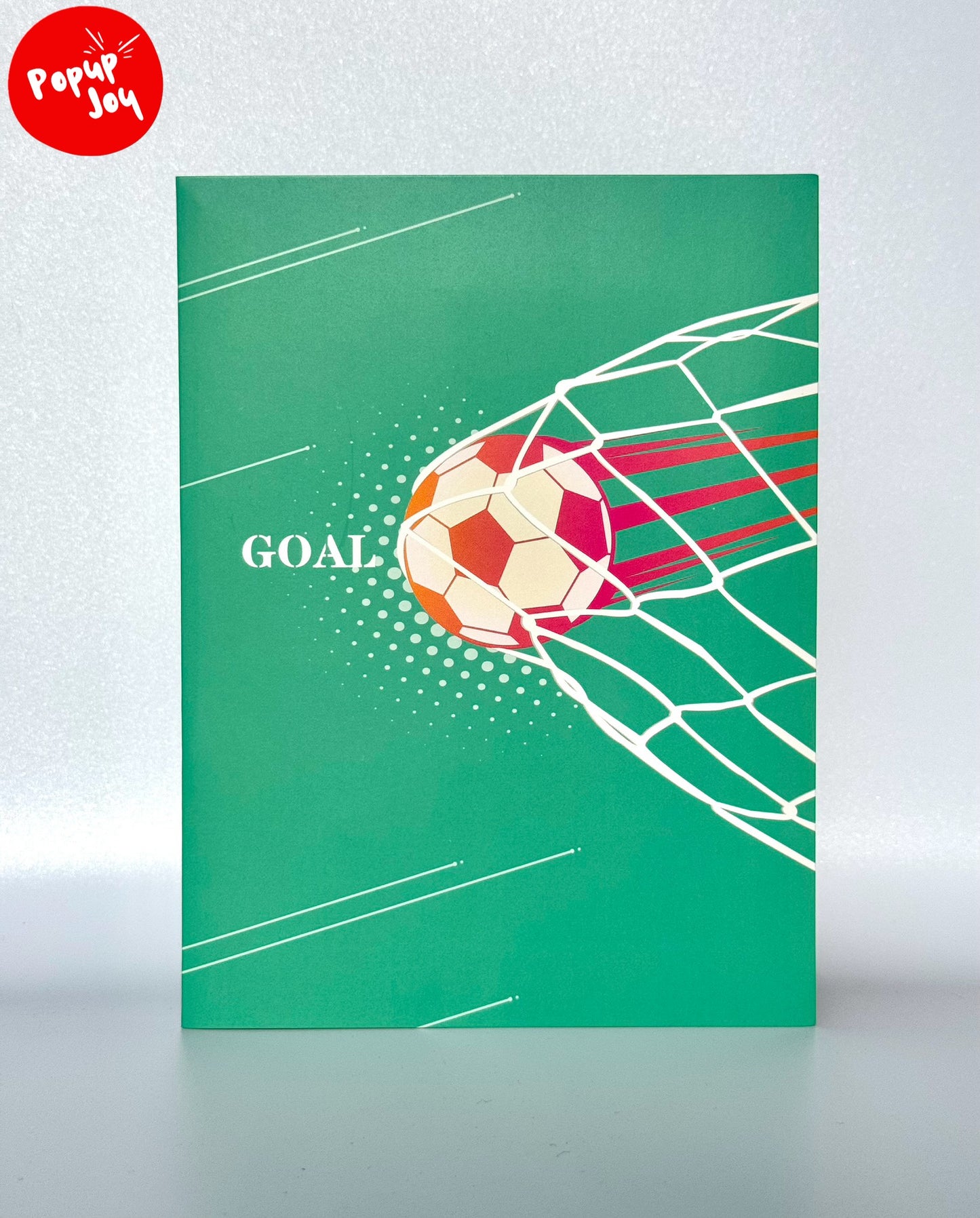 Soccer Football Olympics 3D Pop Up Card