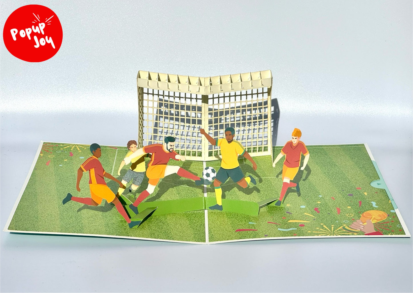 Soccer Football Olympics 3D Pop Up Card