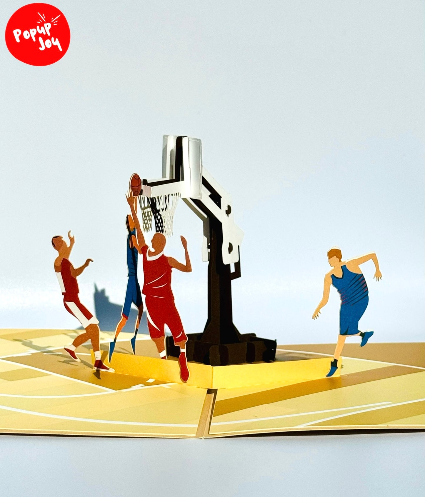 Basketball Olympics 3D Pop Up Card