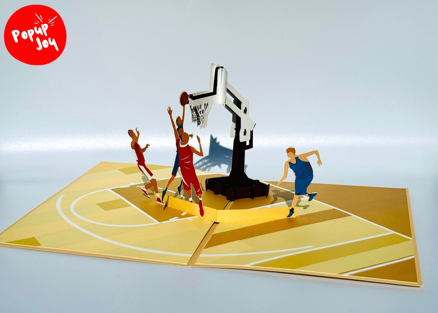 Basketball Olympics 3D Pop Up Card