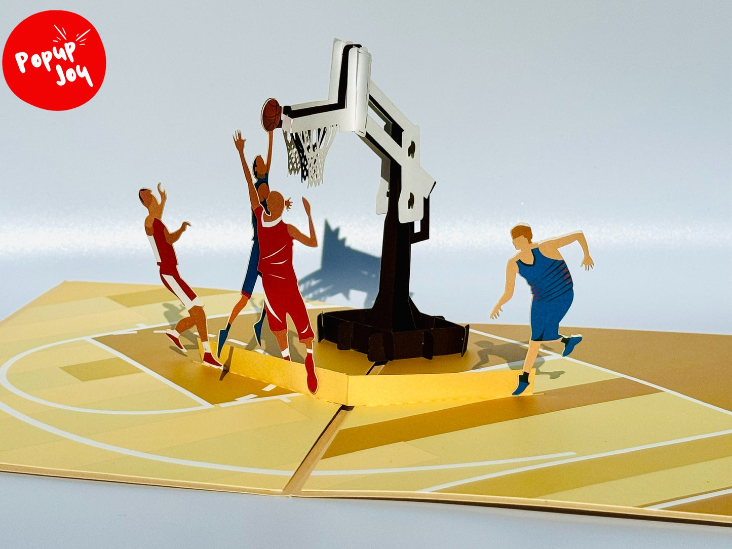 Basketball Olympics 3D Pop Up Card