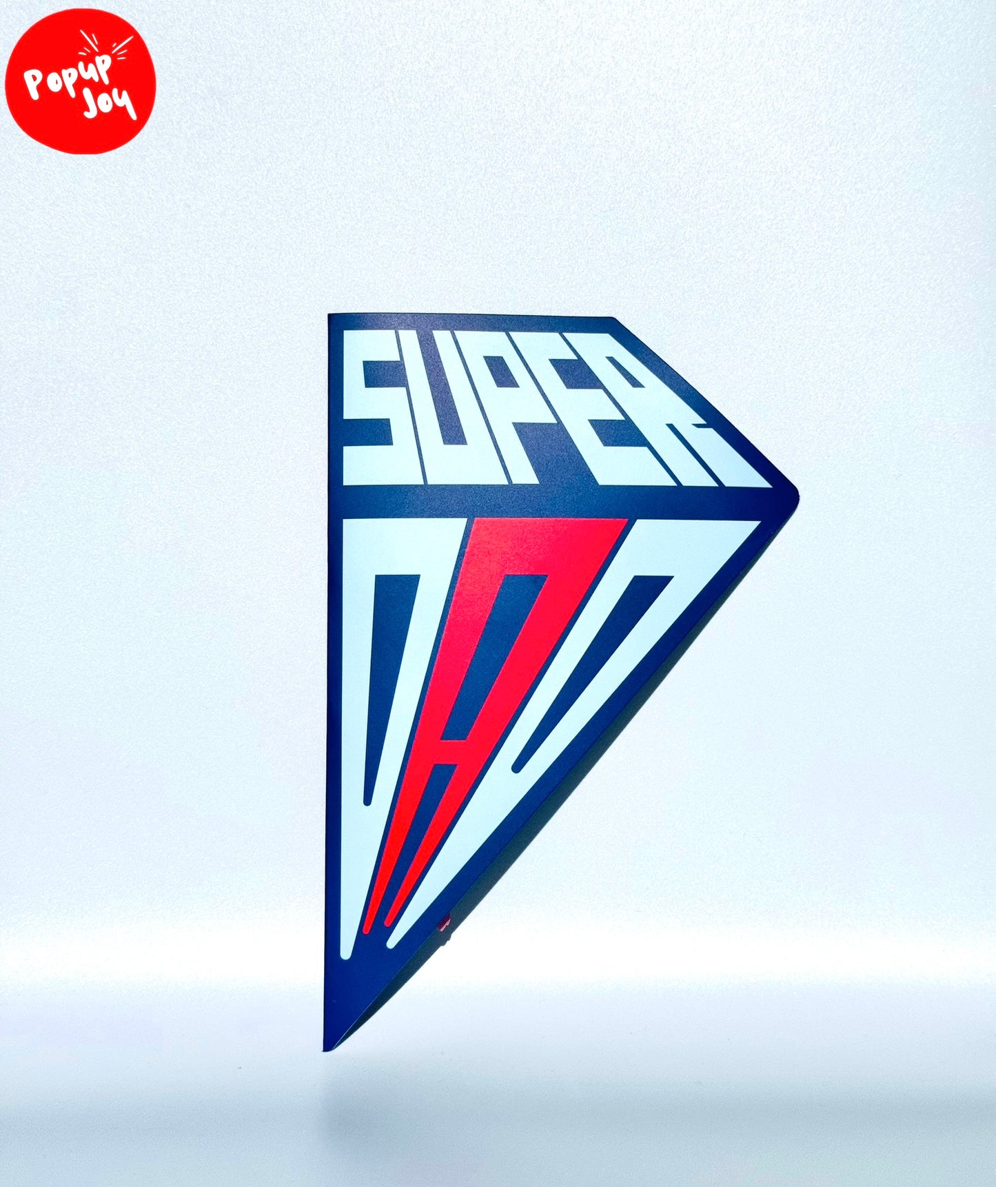 Flying Super Dad 3D Pop Up Card