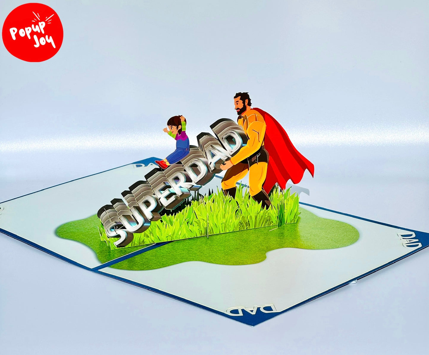 Super Dad 3D Pop Up Card
