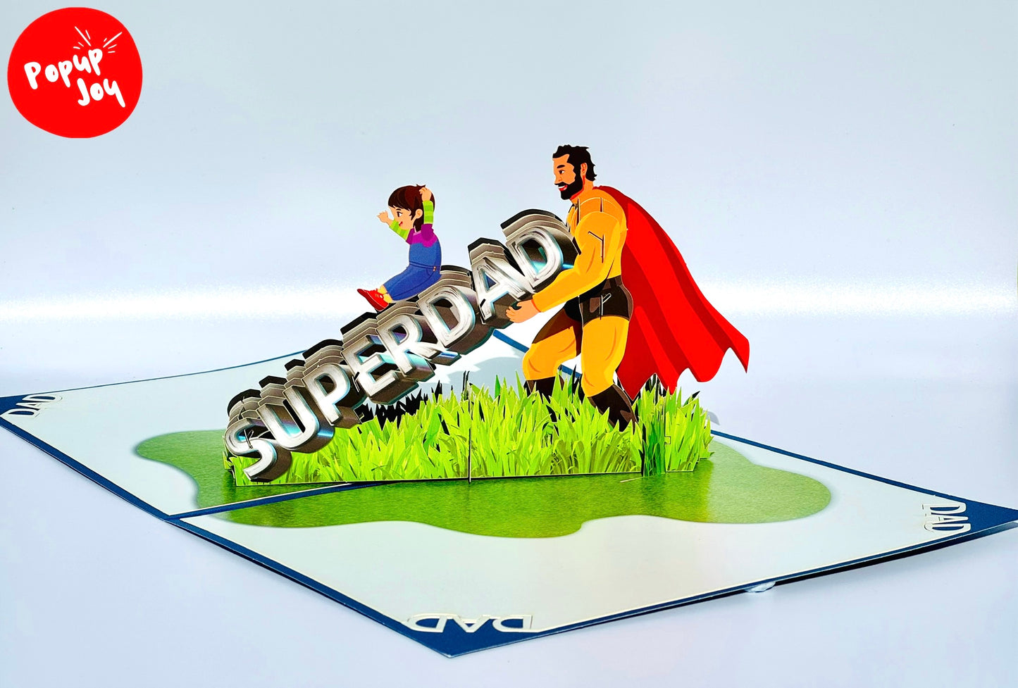 Super Dad 3D Pop Up Card