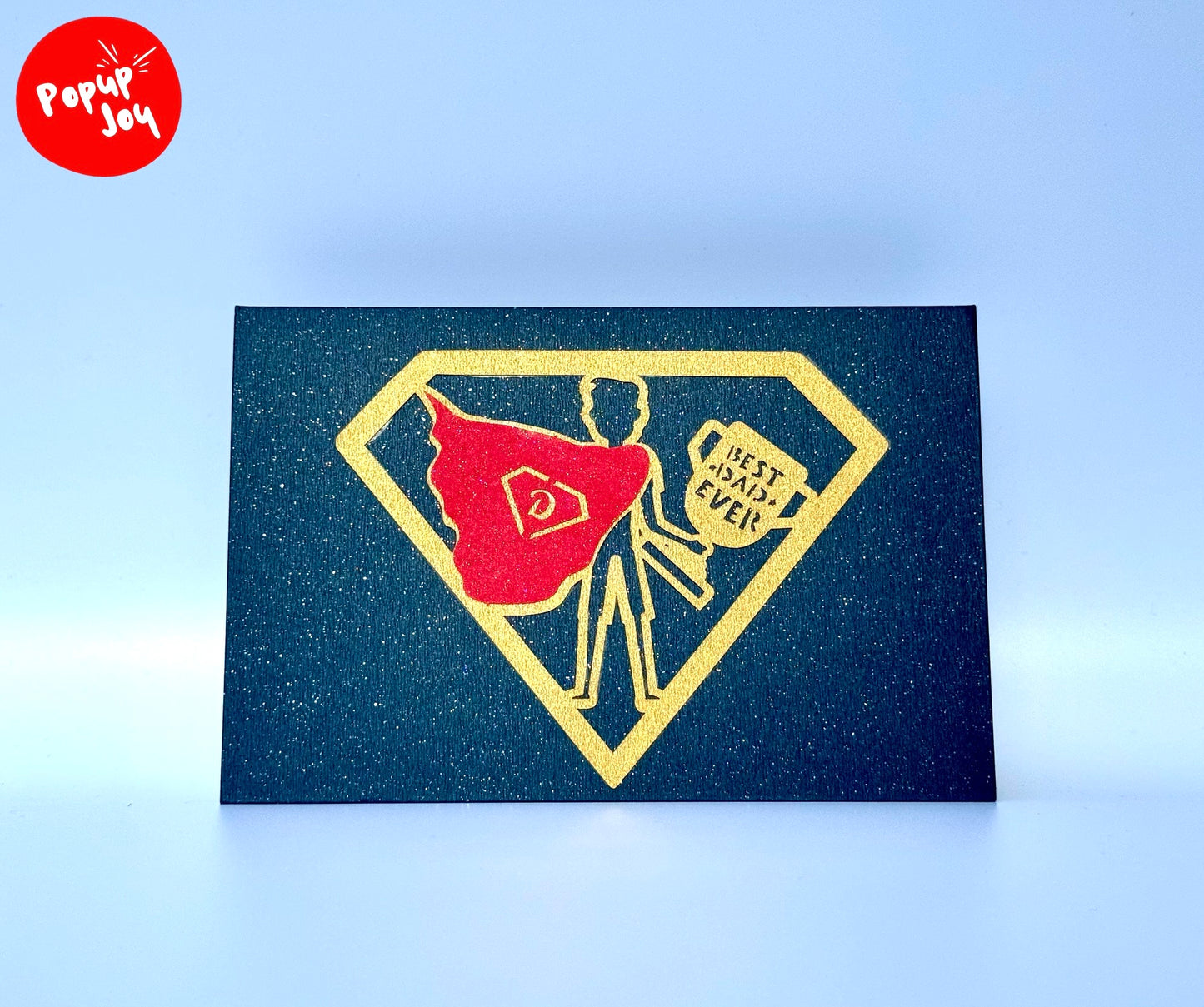 Best Dad 3D Pop Up Card