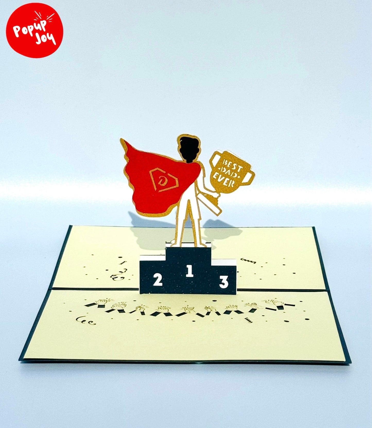 Best Dad 3D Pop Up Card