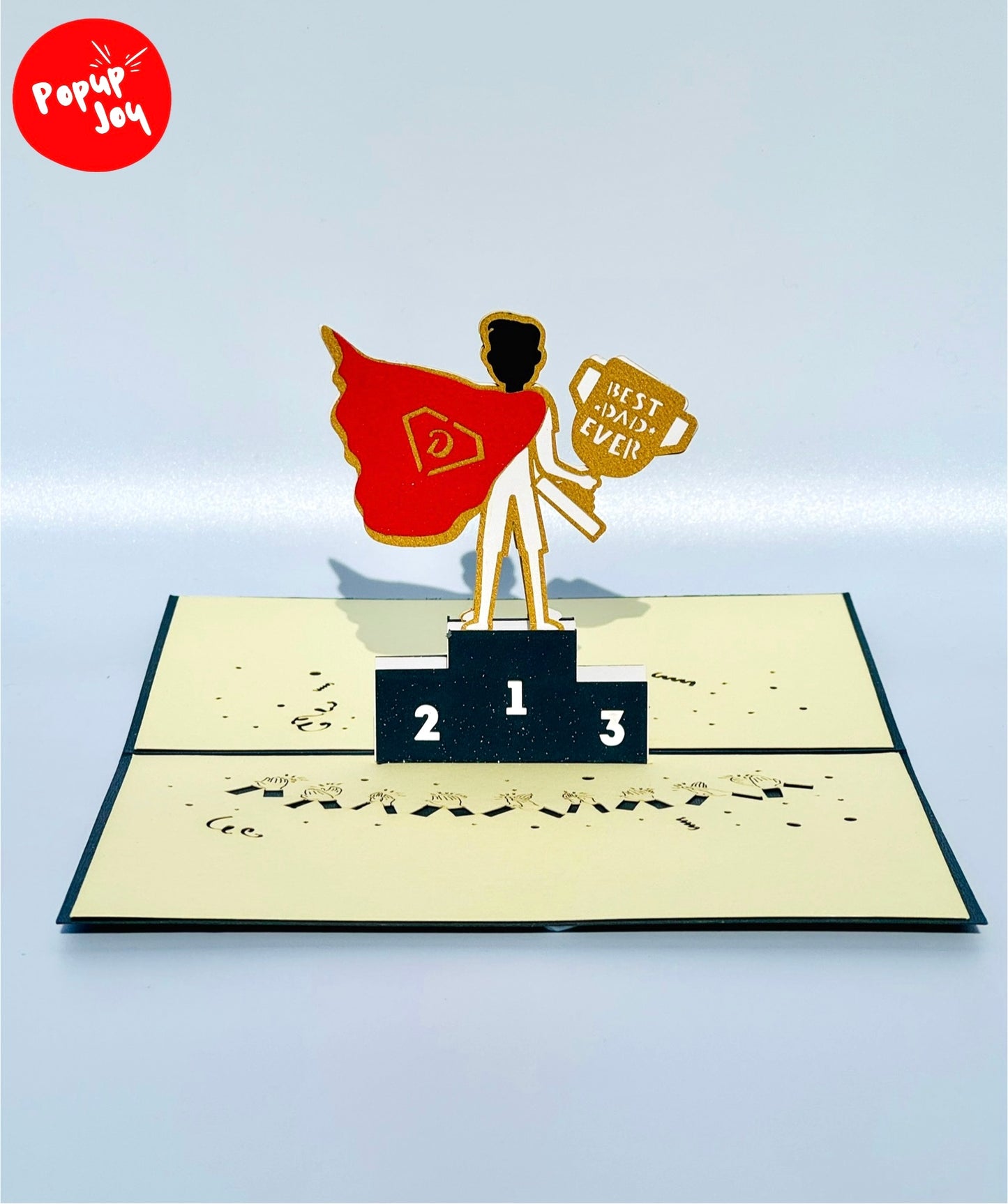 Best Dad 3D Pop Up Card