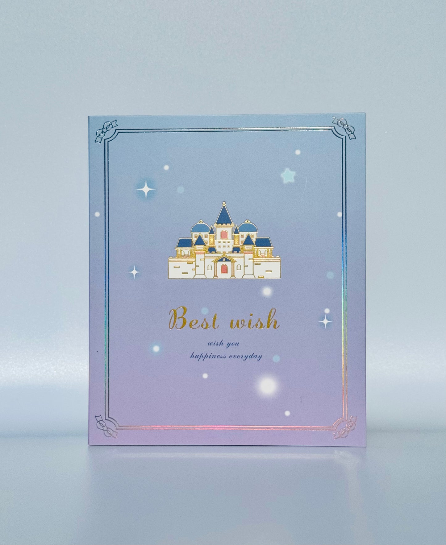 Crystal Frozen Castle 3D Pop Up Card